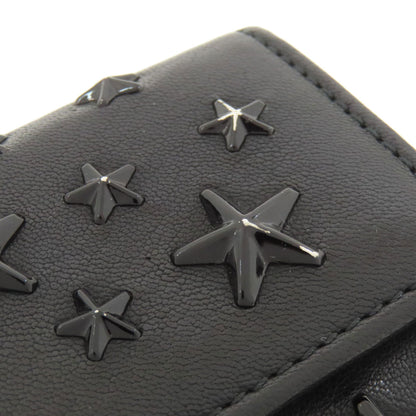 Jimmy Choo Star motif key holder Leather Ladies [Used]