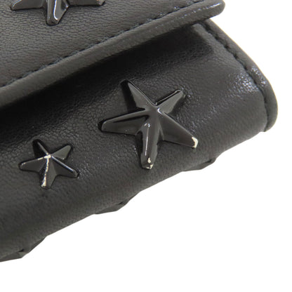 Jimmy Choo Star motif key holder Leather Ladies [Used]
