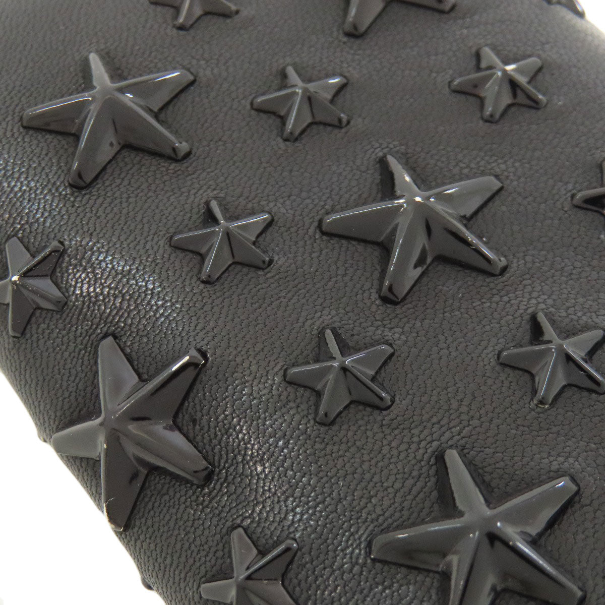 Jimmy Choo Star motif key holder Leather Ladies [Used]
