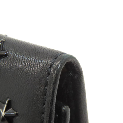 Jimmy Choo Star motif key holder Leather Ladies [Used]
