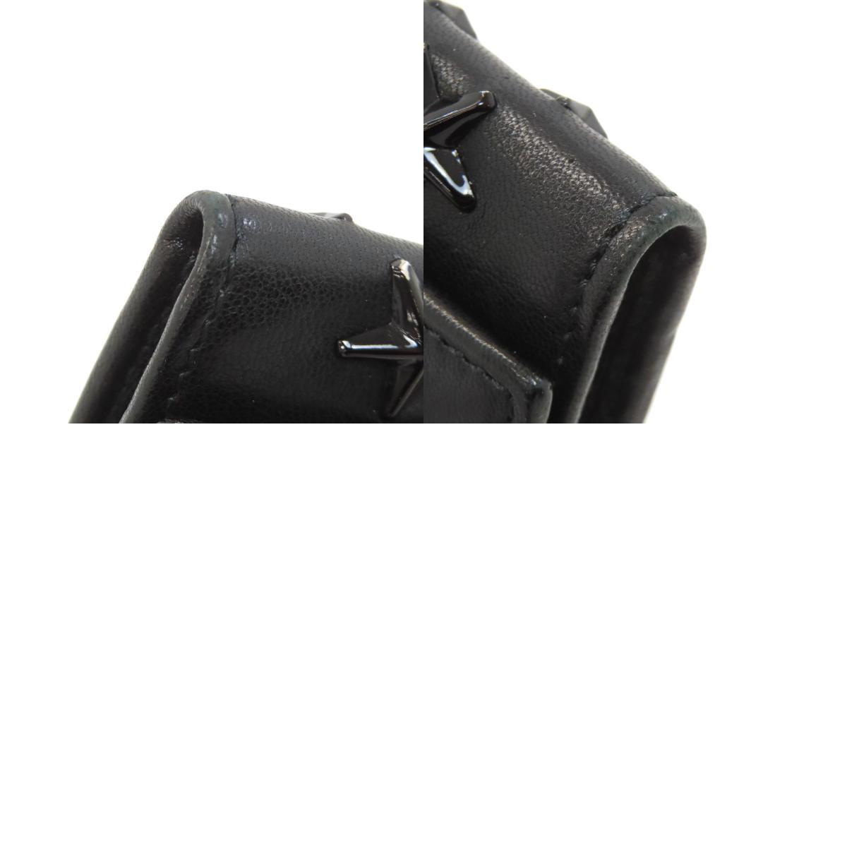 Jimmy Choo Star motif key holder Leather Ladies [Used]