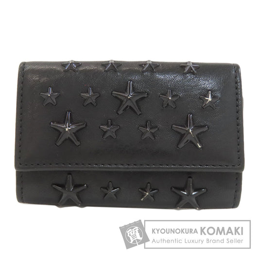 Jimmy Choo Star motif key holder Leather Ladies [Used]