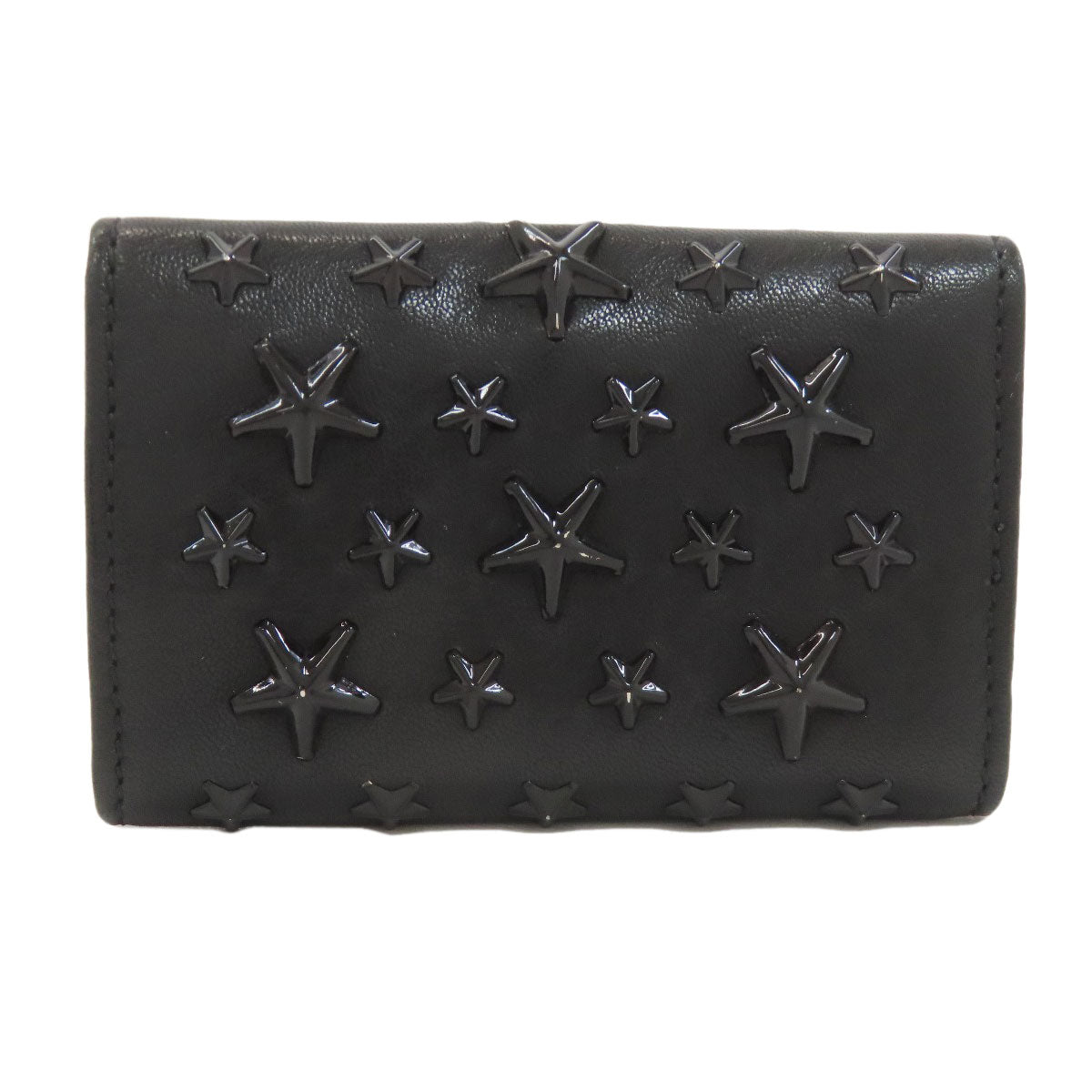 Jimmy Choo Star motif key holder Leather Ladies [Used]