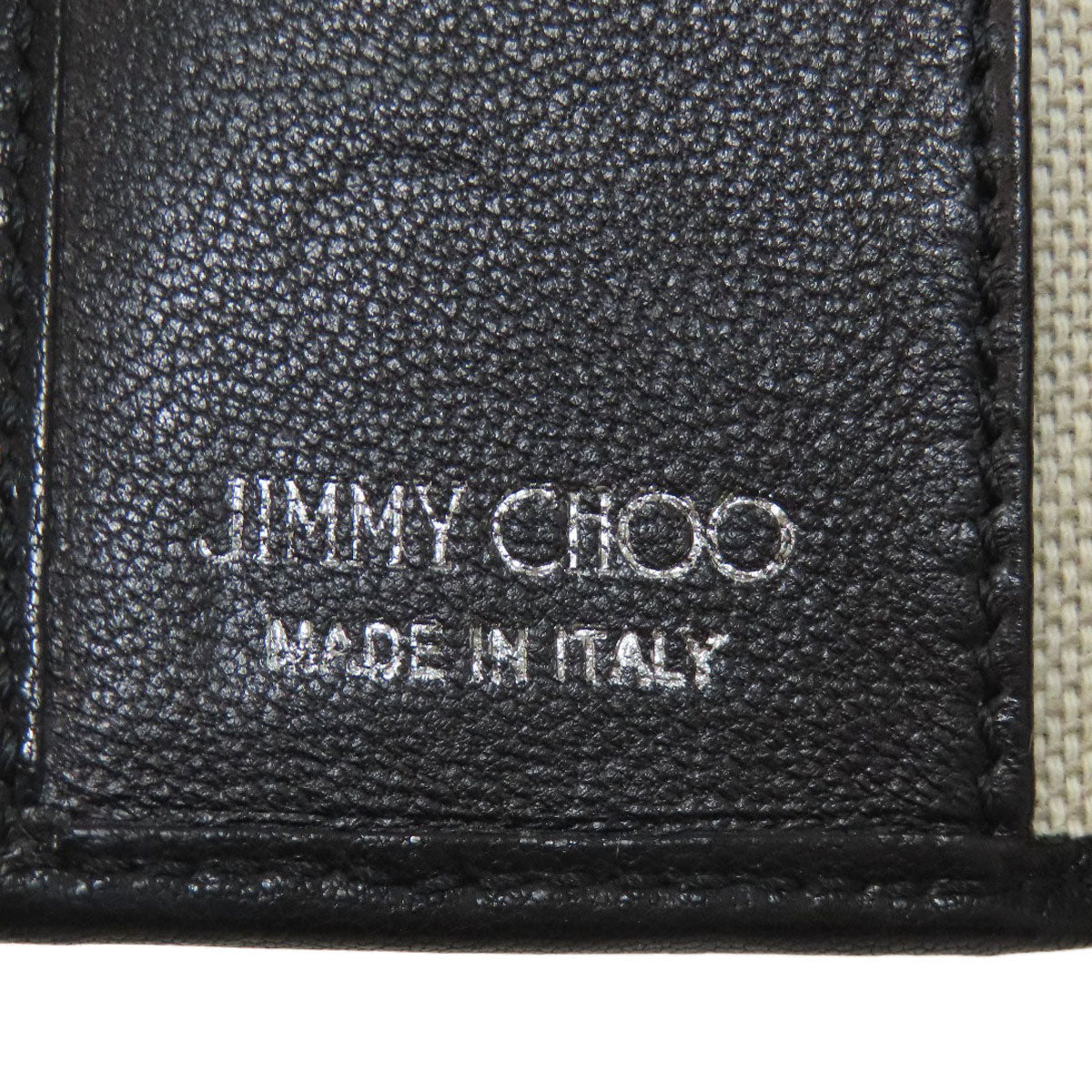 Jimmy Choo Star motif key holder Leather Ladies [Used]