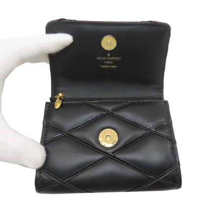 LOUIS VUITTON M83078 Rosari GO-14 Bifold Wallet with Coin Pocket Calf Ladies [Used]