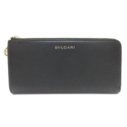 BVLGARI B-zero1 charm Long wallet (with coin pocket) Leather Ladies [Used]