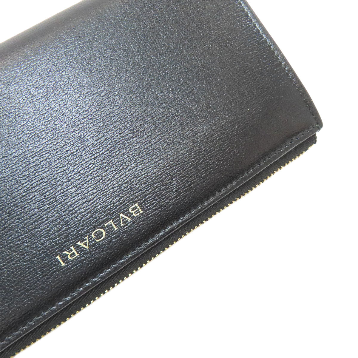 BVLGARI B-zero1 charm Long wallet (with coin pocket) Leather Ladies [Used]