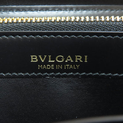 BVLGARI B-zero1 charm Long wallet (with coin pocket) Leather Ladies [Used]