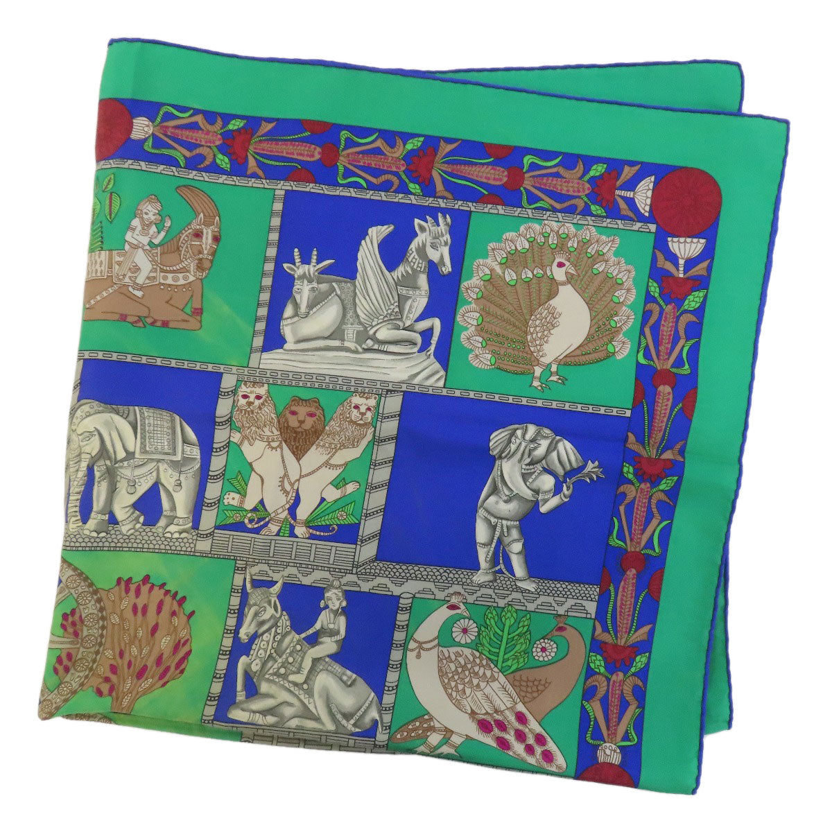 HERMES Carre90 Torana Scarf Silk Ladies [Used]