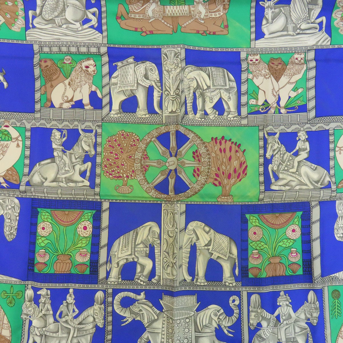 HERMES Carre90 Torana Scarf Silk Ladies [Used]