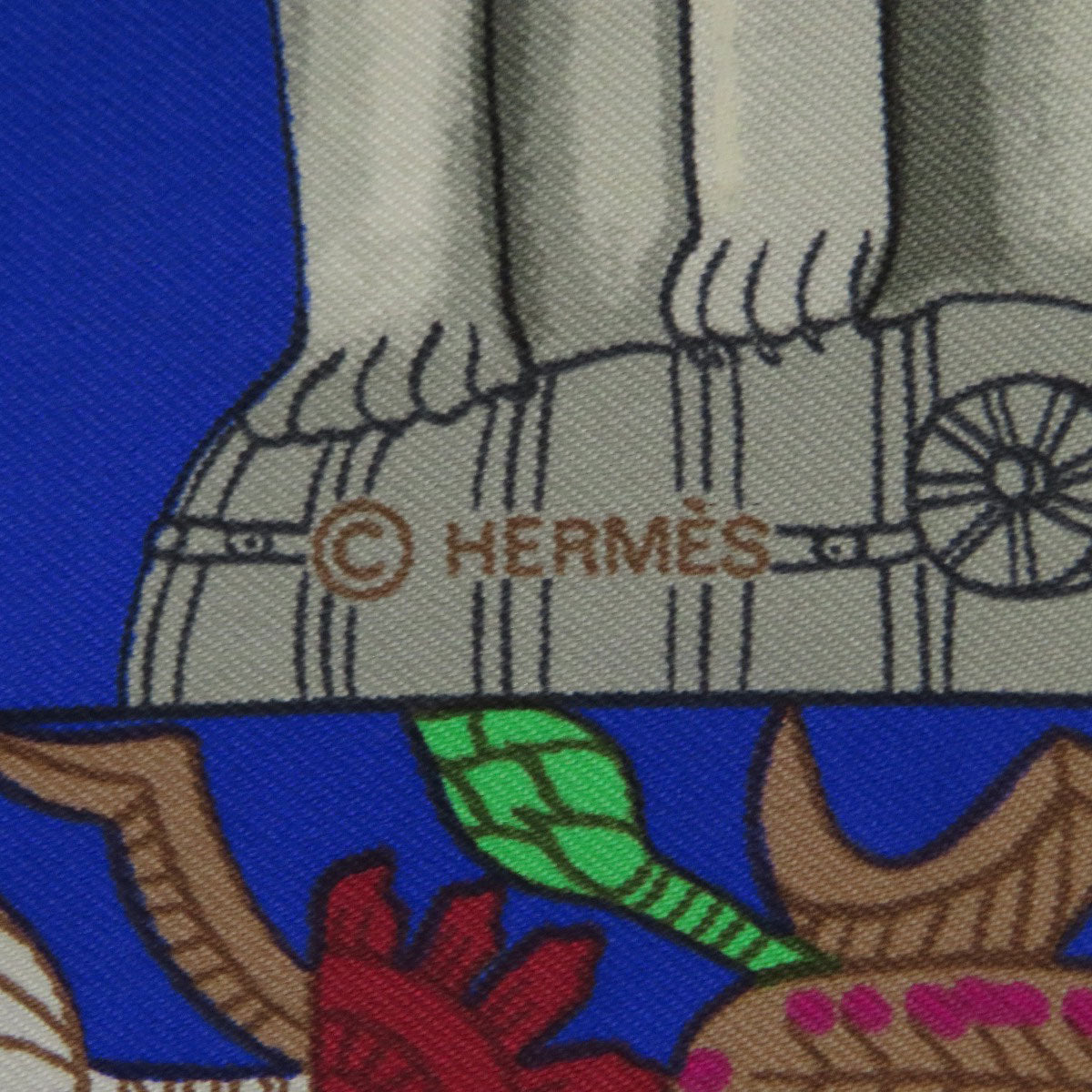 HERMES Carre90 Torana Scarf Silk Ladies [Used]