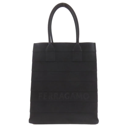 Salvatore Ferragamo 213986 BEACHWEAR GROS Tote Bag Canvas Ladies [Used]