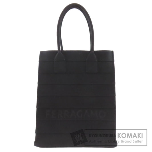 Salvatore Ferragamo 213986 BEACHWEAR GROS Tote Bag Canvas Ladies [Used]