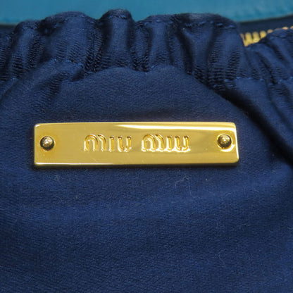 ミュウミュウ ワンショルダー マテラッセ ショルダーバッグ カーフ レディース 【中古】【MIUMIU】