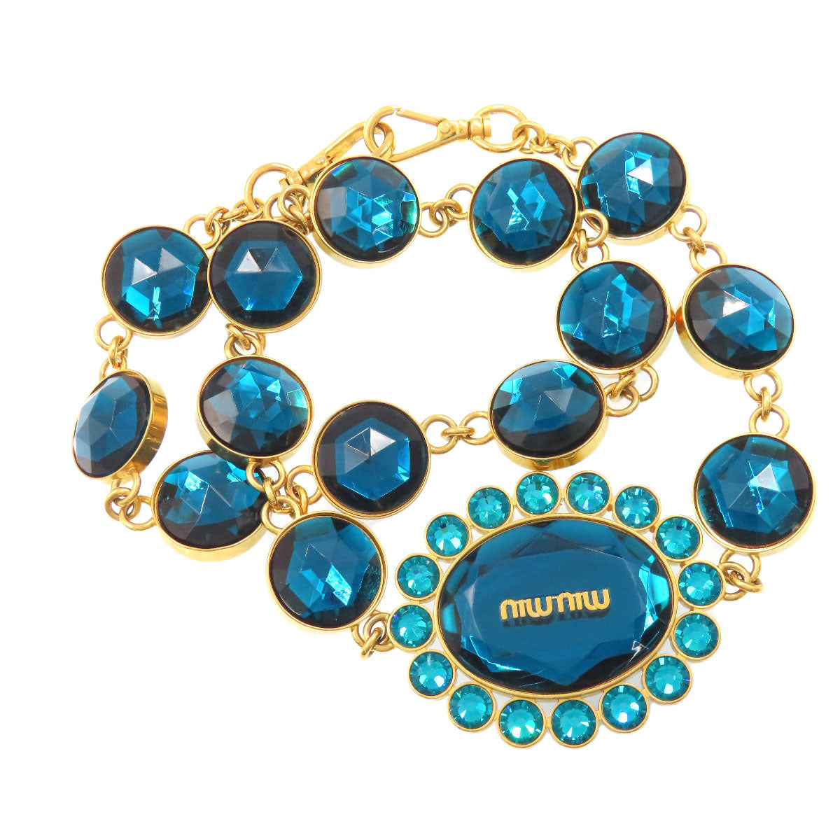 ミュウミュウ ワンショルダー マテラッセ ショルダーバッグ カーフ レディース 【中古】【MIUMIU】