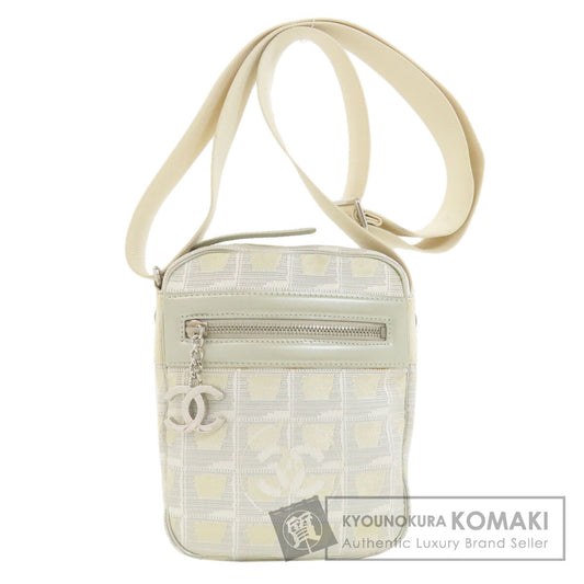 シャネル ニュートラベルライン ショルダーバッグ ナイロンジャガード レディース 【中古】【CHANEL】