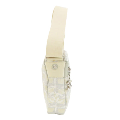 シャネル ニュートラベルライン ショルダーバッグ ナイロンジャガード レディース 【中古】【CHANEL】