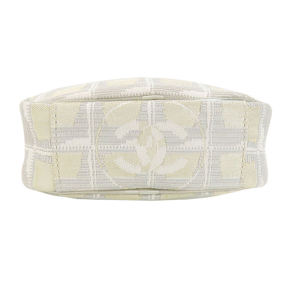 シャネル ニュートラベルライン ショルダーバッグ ナイロンジャガード レディース 【中古】【CHANEL】