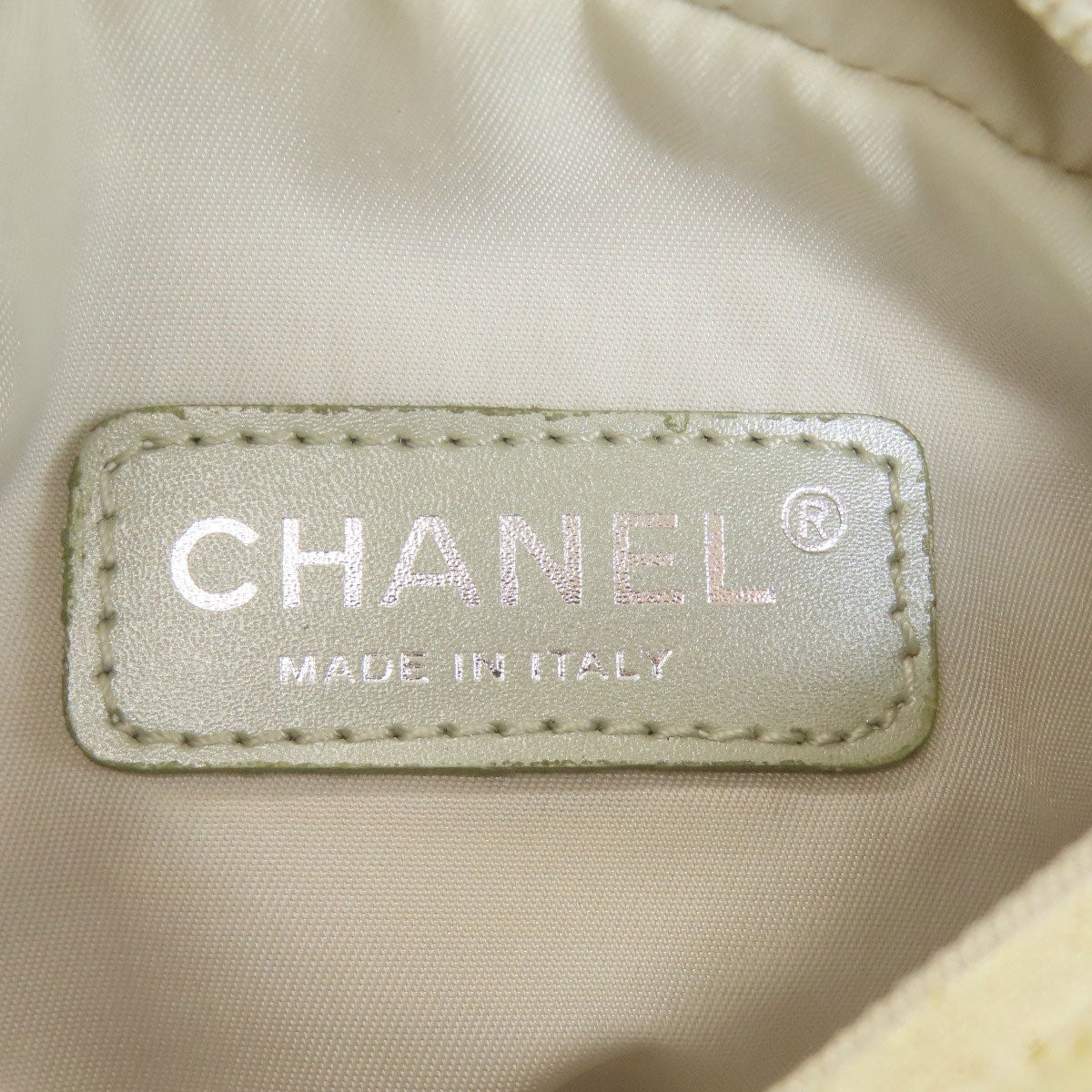 シャネル ニュートラベルライン ショルダーバッグ ナイロンジャガード レディース 【中古】【CHANEL】