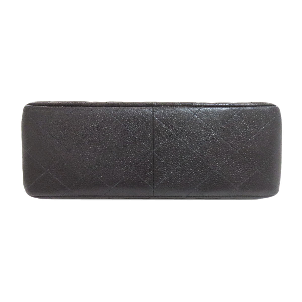 CHANEL Matelasse Double Face Silver Hardware Handbag Grained Calfskin Skin Ladies [Used]