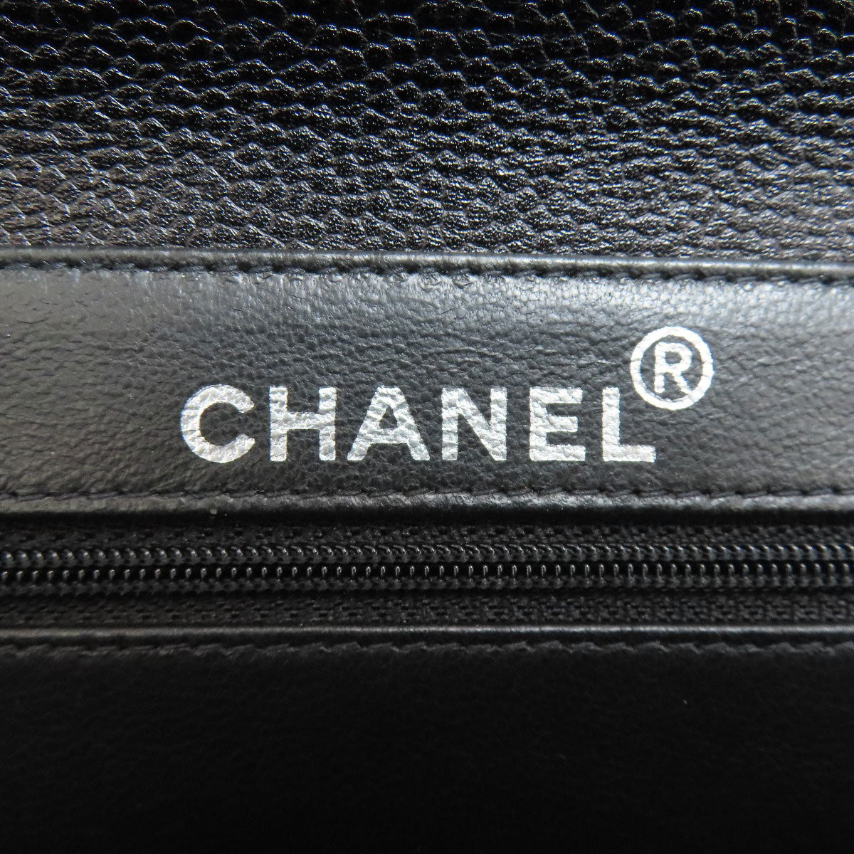 CHANEL Matelasse Double Face Silver Hardware Handbag Grained Calfskin Skin Ladies [Used]