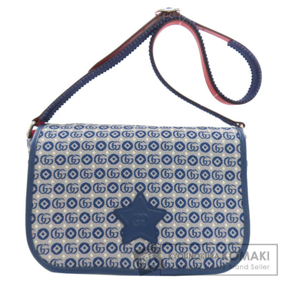 グッチ 664143 チルドレンズ スターモチーフ ショルダーバッグ キャンバス レディース 【中古】【GUCCI】
