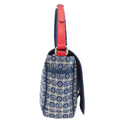 グッチ 664143 チルドレンズ スターモチーフ ショルダーバッグ キャンバス レディース 【中古】【GUCCI】