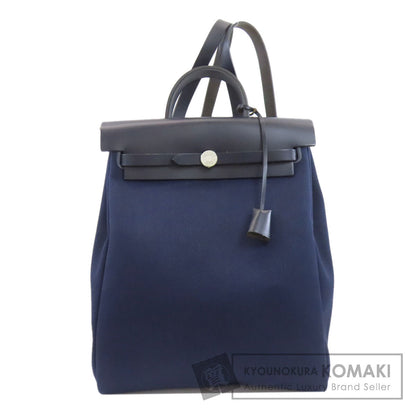 HERMES Airbag Zip Add MM SilverHardware Handbag Towar Officche Ladies [Used]
