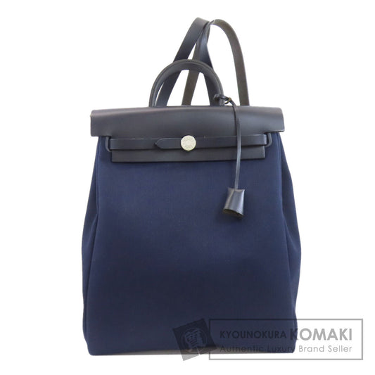 HERMES Airbag Zip Add MM SilverHardware Handbag Towar Officche Ladies [Used]