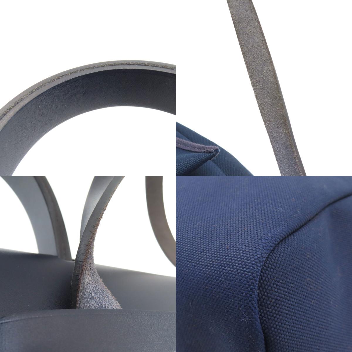 HERMES Airbag Zip Add MM SilverHardware Handbag Towar Officche Ladies [Used]