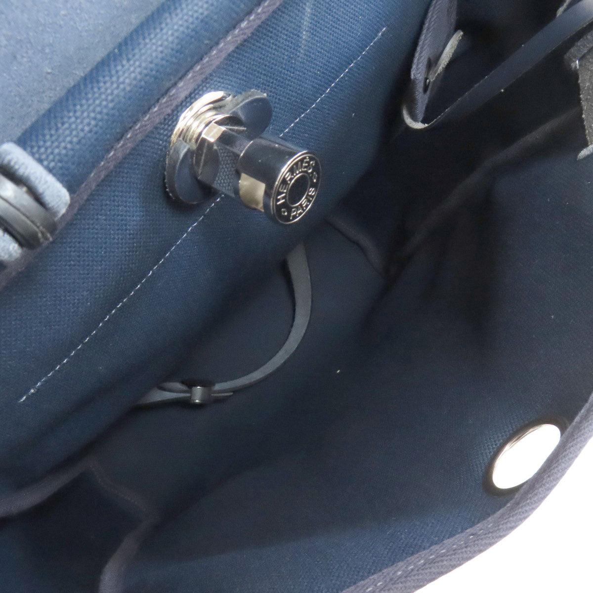 HERMES Airbag Zip Add MM SilverHardware Handbag Towar Officche Ladies [Used]