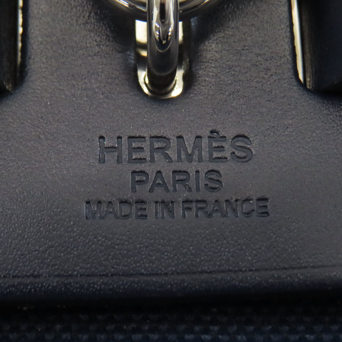 HERMES Airbag Zip Add MM SilverHardware Handbag Towar Officche Ladies [Used]