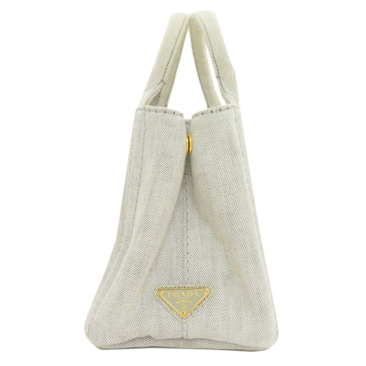 プラダ 1BG439 カナパミニ 2WAY ハンドバッグ デニム レディース 【中古】【PRADA】