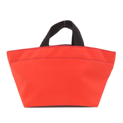 エルベ・シャプリエ 舟形トート ハンドバッグ ナイロン素材 レディース 【中古】【Herve Chapelier】