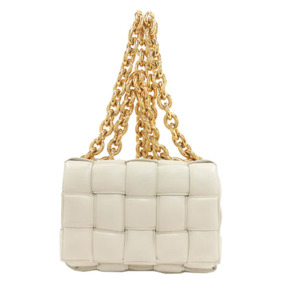 ボッテガヴェネタ チェーン カセット 2WAY ハンドバッグ カーフ レディース 【中古】【BOTTEGA VENETA】