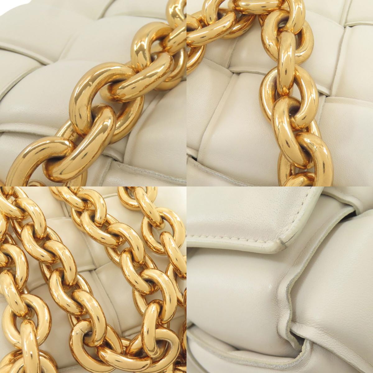 ボッテガヴェネタ チェーン カセット 2WAY ハンドバッグ カーフ レディース 【中古】【BOTTEGA VENETA】