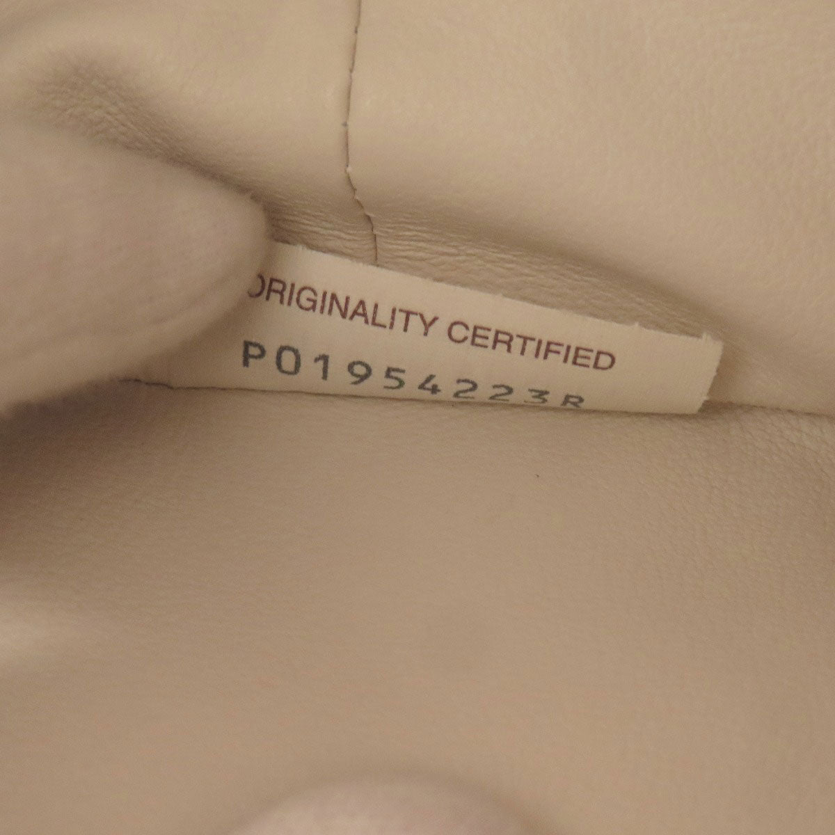 ボッテガヴェネタ ダブルノット ハンドバッグ ラムスキン レディース 【中古】【BOTTEGA VENETA】
