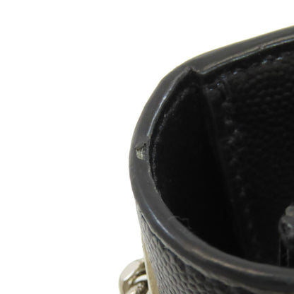 SAINT LAURENT Cassandra Shoulder Bag Calf Ladies [Used]