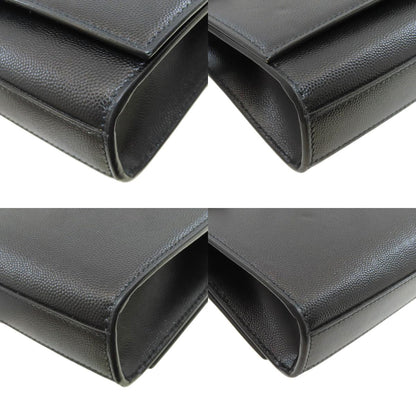 SAINT LAURENT Cassandra Shoulder Bag Calf Ladies [Used]
