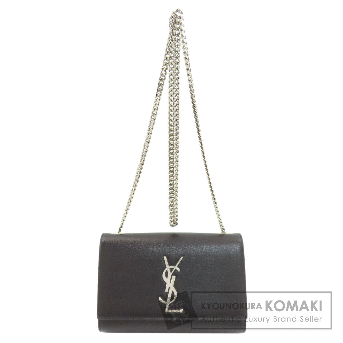 SAINT LAURENT Cassandra Shoulder Bag Calf Ladies [Used]