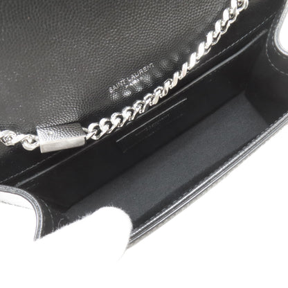 SAINT LAURENT Cassandra Shoulder Bag Calf Ladies [Used]
