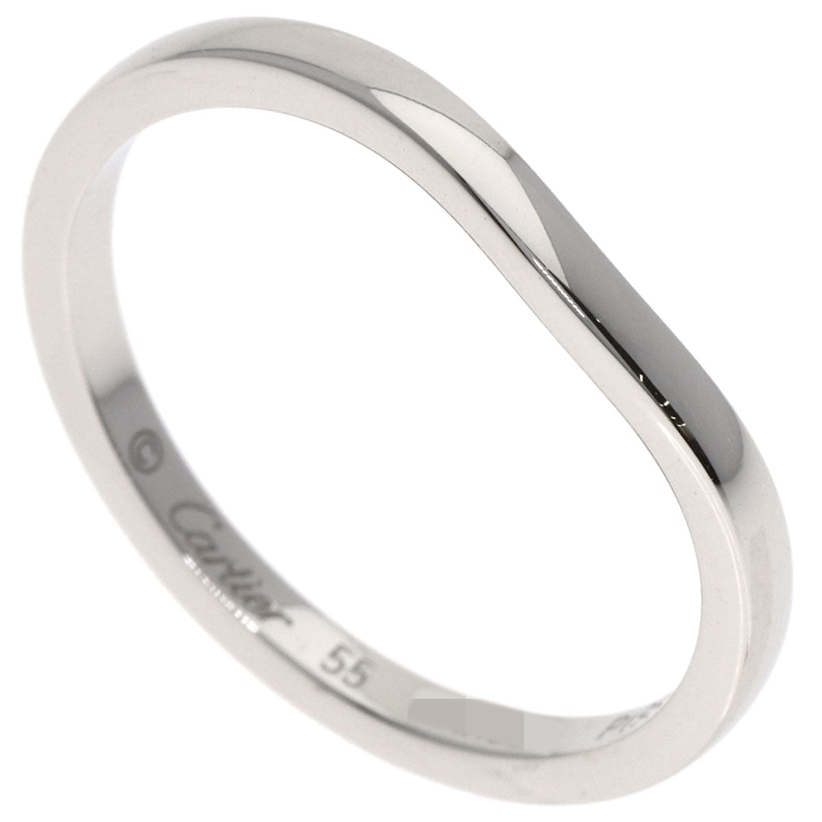 CARTIER Ballerina Curves #55 Ring Platinum PT950 Ladies [Used]