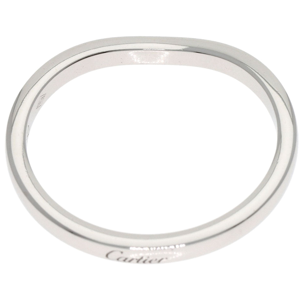 CARTIER Ballerina Curves #55 Ring Platinum PT950 Ladies [Used]