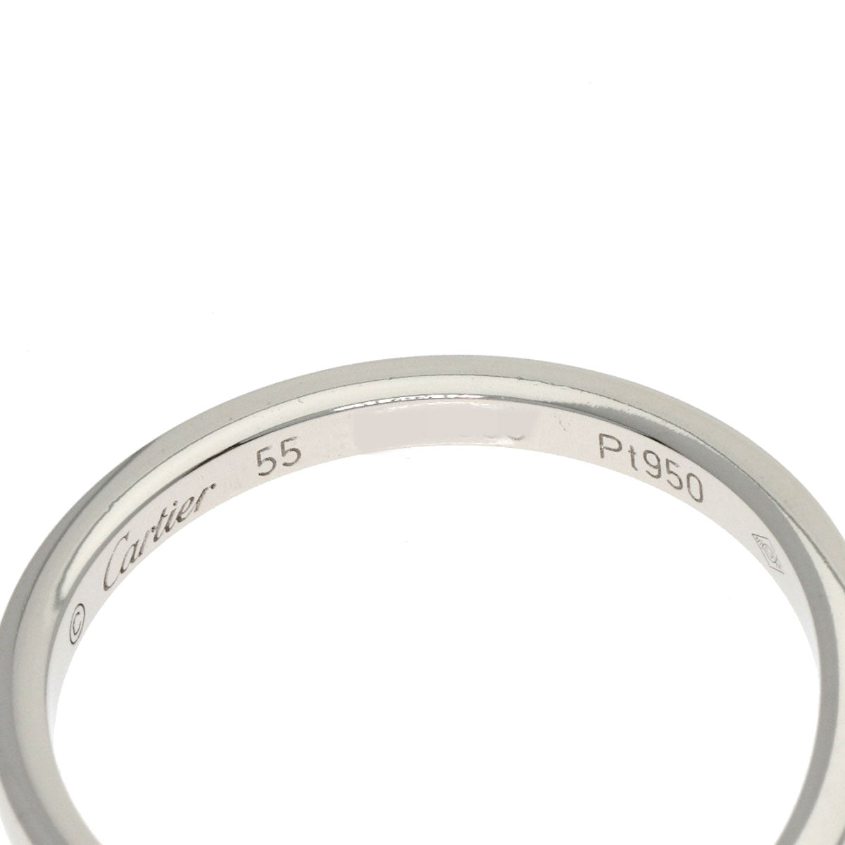 CARTIER Ballerina Curves #55 Ring Platinum PT950 Ladies [Used]