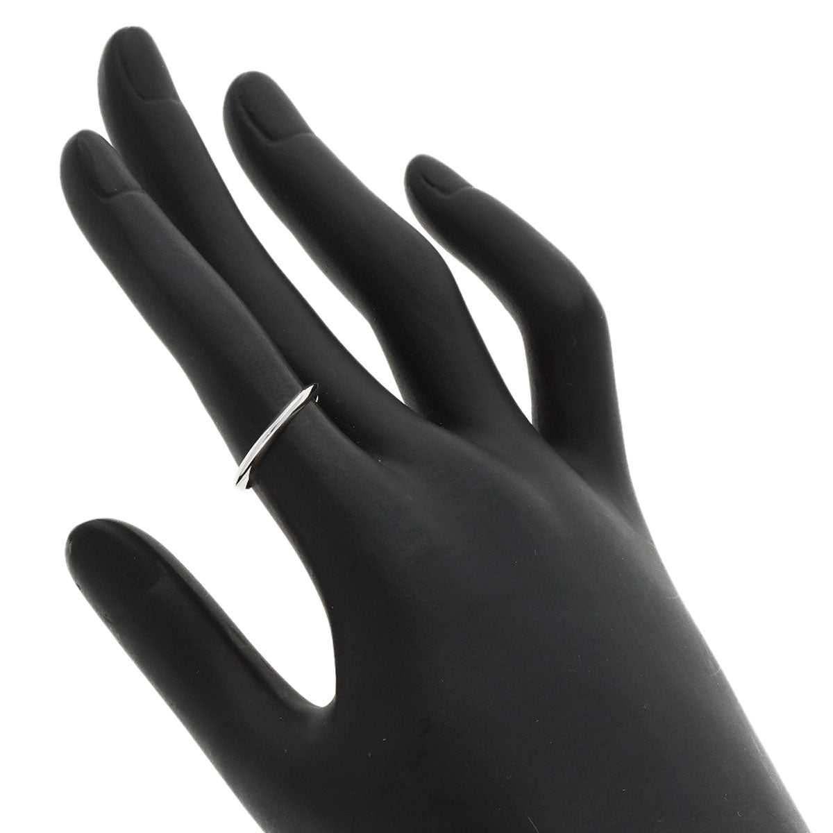 ティファニー ナイフエッジ リング・指輪 プラチナPT950 レディース 【中古】【TIFFANY&Co.】