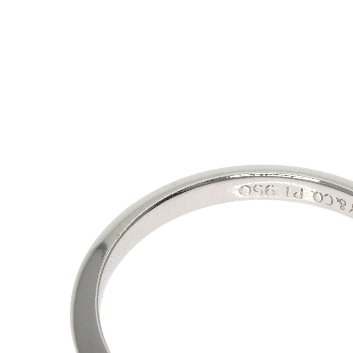 ティファニー ナイフエッジ リング・指輪 プラチナPT950 レディース 【中古】【TIFFANY&Co.】