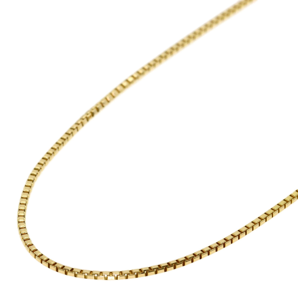 Chain 19.7" Necklace K18 Yellow Gold 8.4g　Ladies