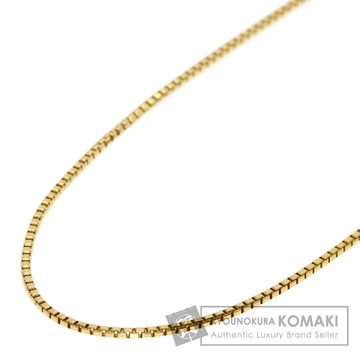 Chain 19.7" Necklace K18 Yellow Gold 8.4g　Ladies