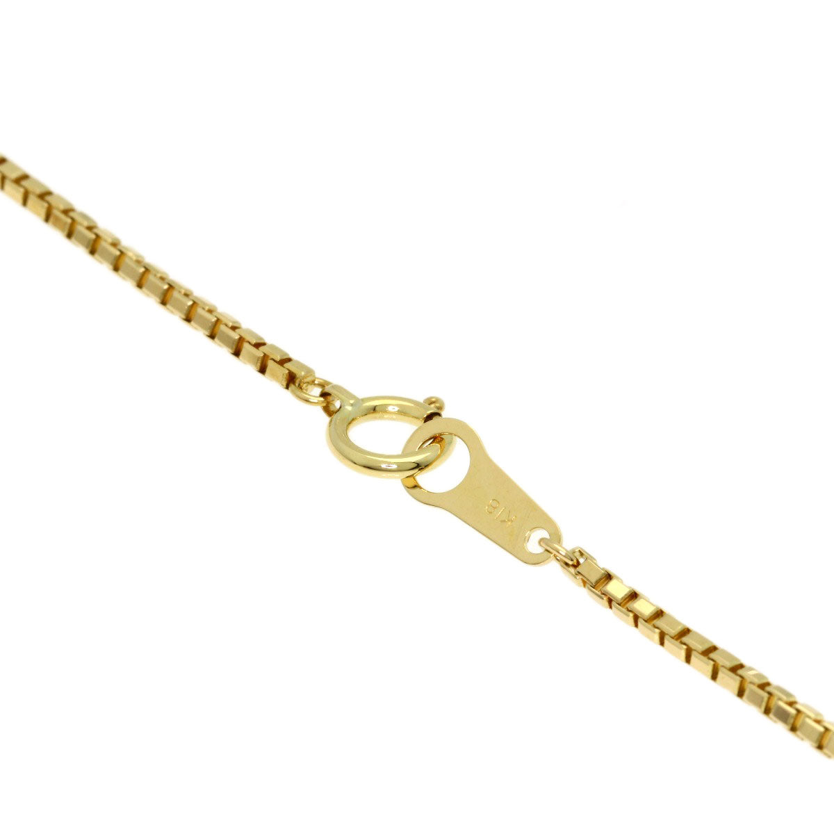 Chain 19.7" Necklace K18 Yellow Gold 8.4g　Ladies