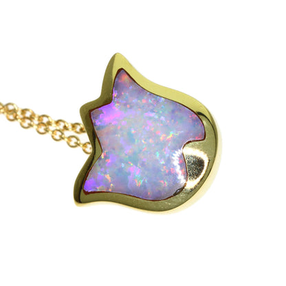 TIFFANY&Co. Opal Necklace K18 Yellow Gold Ladies [Used]